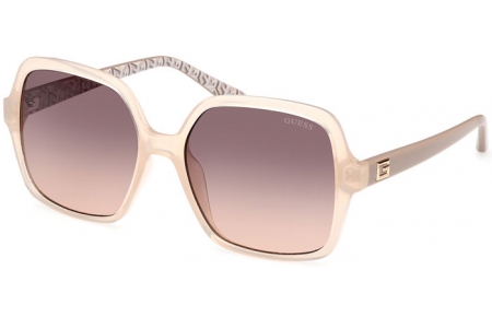 Sunglasses - Guess - GU7921-H - 57F  SHINY BEIGE // BROWN GRADIENT