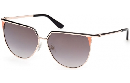 Lunettes de soleil - Guess - GU00132 - 05C  SHINY GOLD BLACK // GREY GRADIENT