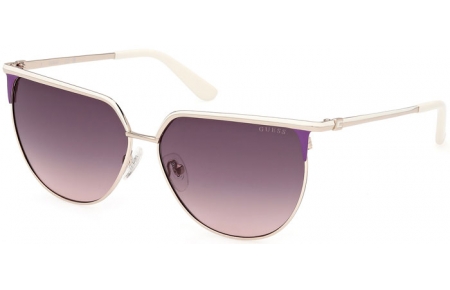 Lunettes de soleil - Guess - GU00132 - 21B  SHINY PALE GOLD // GREY GRADIENT