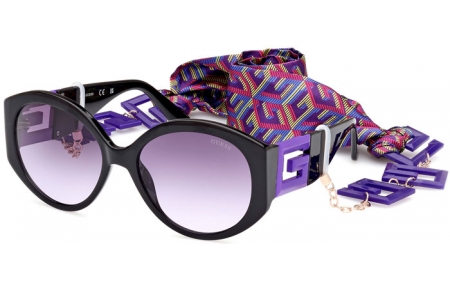 Sunglasses - Guess - GU7917 - 83Z  SHINY BLACK VIOLET // VIOLET GRADIENT