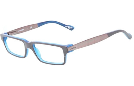 Lunettes de vue - Arnette - AN7064 PRODUCER - 1151 DARK GREY ON TRANSPARENT BLUE