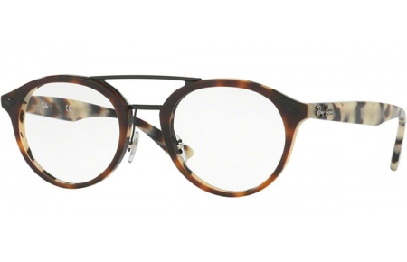Lunettes de vue - Ray-Ban® - RX5354 - 5676 TOP BROWN HAVANA HAVANA BEIGE