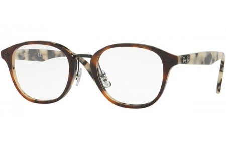 Frames - Ray-Ban® - RX5355 - 5676 TOP BROWN HAVANA HAVANA BEIGE