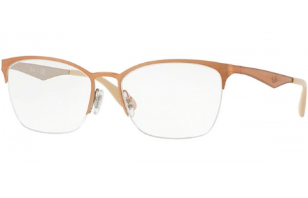 Frames - Ray-Ban® - RX6345 - 2920 SILVER TOP LIGHT BROWN