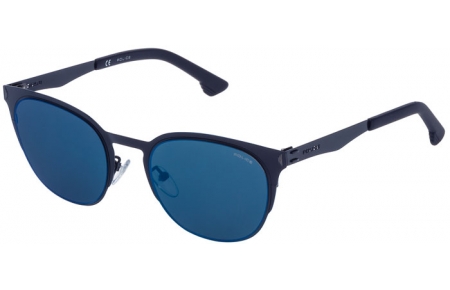 Gafas de Sol - Police - SPL341 FLOW 3 - 1HLB DARK BLUE // GREY MIRROR BLUE