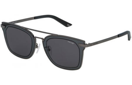 Gafas de Sol - Police - SPL348 HALO 1 - 0627 DARK GREY // GREY