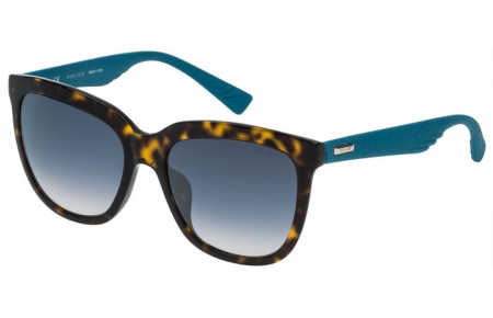 Gafas de Sol - Police - SPL410 SPARKLE 1 - 722X HAVANA BLUE // GREY MIRROR SILVER