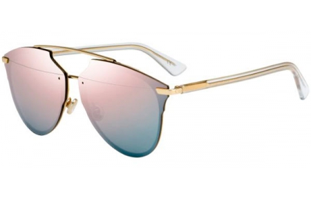 Sunglasses - Dior - DIORREFLECTEDP - S5Z (RG) GOLD CRYSTAL // ROSE GOLD MULTILAYER
