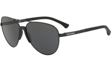 Sunglasses - Emporio Armani - EA2059 - 320387 MATTE BLACK // GREY