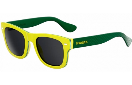 Sunglasses - Havaianas - BRASIL/M - 1RN (Y1) YELLOW GREEN // GREY