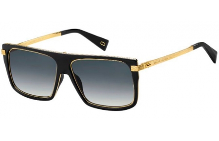 Sunglasses - Marc Jacobs - MARC 242/S - 2M2 (9O) BLACK GOLD // DARK GREY GRADIENT