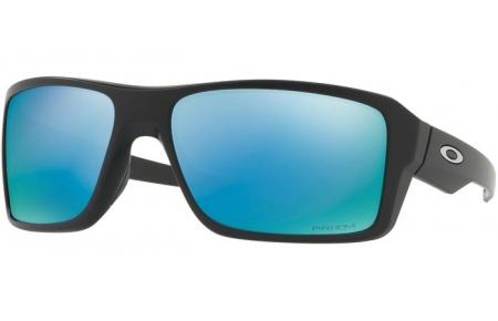 Lunettes de soleil - Oakley - DOUBLE EDGE OO9380 - 9380-13 MATTE BLACK // PRIZM DEEP WATER POLARIZED