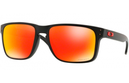 Gafas de Sol - Oakley - HOLBROOK XL OO9417 - 9417-04 MATTE BLACK // PRIZM RUBY