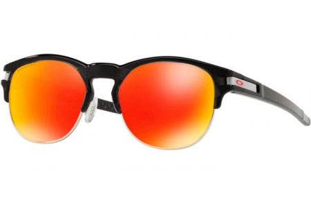 Lunettes de soleil - Oakley - LATCH KEY OO9394 - 9394-04 POLISHED BLACK INK // PRIZM RUBY