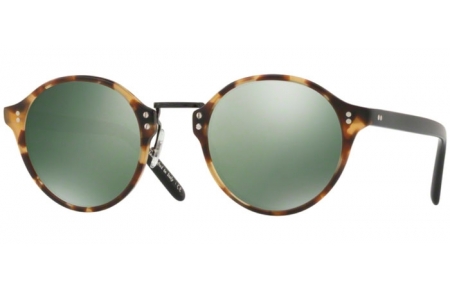 Sunglasses - Oliver Peoples - OV5185S OP-1955 SUN - 16305C SEMI MATTE HICKORY TORTOISE // CRYSTAL SILVER MIRROR