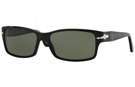 Gafas de Sol - Persol - PO2803S - 95/58 BLACK // CRYSTAL GREEN POLARIZED