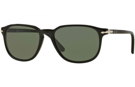 Sunglasses - Persol - PO3019S - 95/31 BLACK // CRYSTAL GREEN