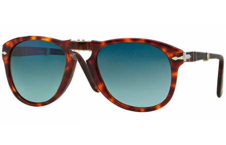 Gafas de Sol - Persol - PO0714 FOLDING - 24/S3 HAVANA // BLUE GRADIENT POLARIZED