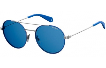 Lunettes de soleil - Polaroid - PLD 6056/S - PJP (C3) BLUE // GREY POLARIZED