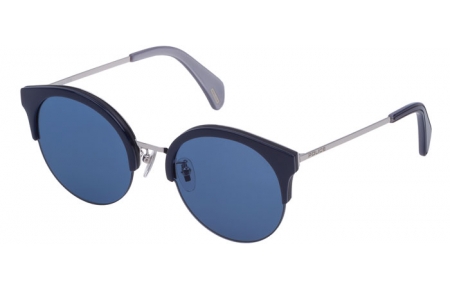 Sunglasses - Police - SPL615 SIREN 1 - 579X BLUE SILVER // BLUE
