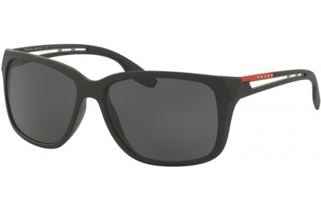 Sunglasses - Prada Linea Rossa - SPS 03TS - 1BO5S0 MATTE BLACK // GREY