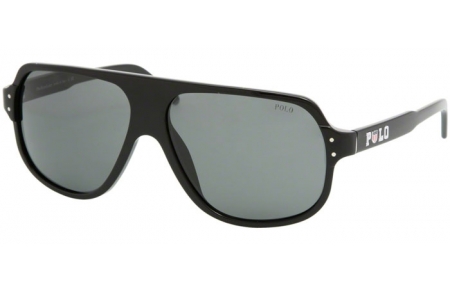 Lunettes de soleil - POLO Ralph Lauren - PH4055 - 500187 SHINY BLACK // GREY