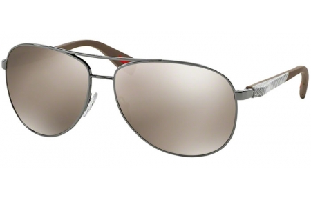 Gafas de Sol - Prada Linea Rossa - SPS 51OS - 5AV1C0 GUNMETAL // MIRROR GOLD