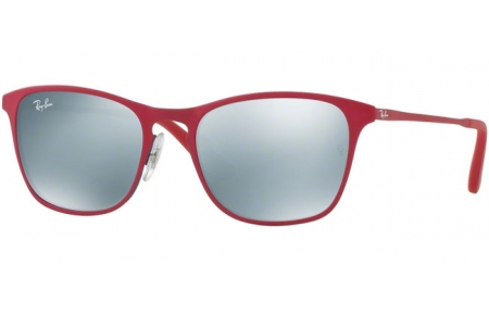 Frames Junior - Ray-Ban® Junior Collection - RJ9539S - 256/30 RUBBER FUXIA TORQUOISE // MIRROR GREY