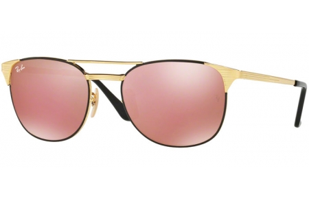 Lunettes de soleil - Ray-Ban® - Ray-Ban® RB3429M SIGNET - 9000Z2 GOLD BLACK // COOPER MIRROR