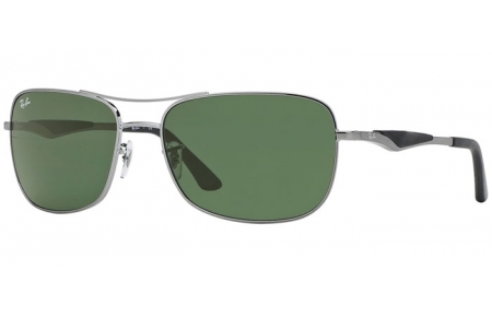 Gafas de Sol - Ray-Ban® - Ray-Ban® RB3515 - 004/71  GUNMETAL // GREEN