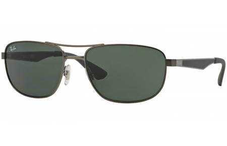Lunettes de soleil - Ray-Ban® - Ray-Ban® RB3528 - 029/71 MATTE GUNMETAL // DARK GREEN