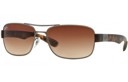 Sunglasses - Ray-Ban® - Ray-Ban® RB3522 - 029/13 GUNMETAL MATTE // BROWN GRADIENT
