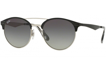 Gafas de Sol - Ray-Ban® - Ray-Ban® RB3545 - 900411 TOP BLACK ON SILVER // GREY GRADIENT