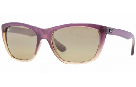 Gafas de Sol - Ray-Ban® - Ray-Ban® RB4154 - 858/3K GRADIENT SHINE VIOLET // CRYSTAL BROWN MIRROR SILVER GRANDIENT