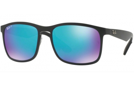 Gafas de Sol - Ray-Ban® - Ray-Ban® RB4264 - 601SA1 MATTE BLACK // BLUE MIRROR POLARIZED