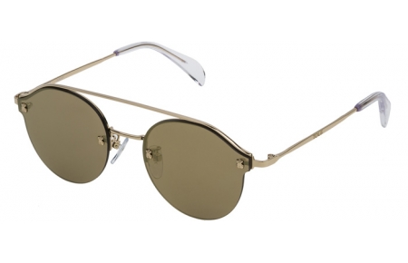 Sunglasses - Tous - STO358 - 300G GOLD // BROWN MIRROR GOLD