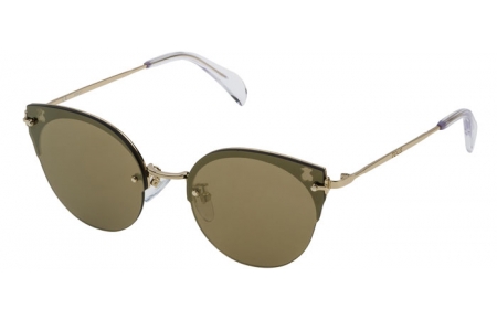Sunglasses - Tous - STOA09 - 300G BROWN LIGHT GOLD // BROWN MIRROR GOLD