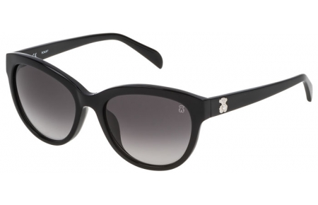 Sunglasses - Tous - STO955S - 0700 BLACK // GREY GRADIENT