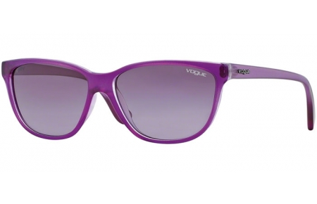 Sunglasses - Vogue eyewear - VO2729S   - 21908H TOP VIOLET TRANSPARENT DEMI SHINY // VIOLET GRADIENT