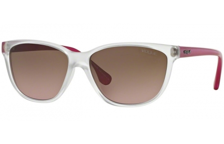 Sunglasses - Vogue eyewear - VO2729S   - W74514 TRANSPARENT DEMI SHINY // PINK GRADIENT BROWN