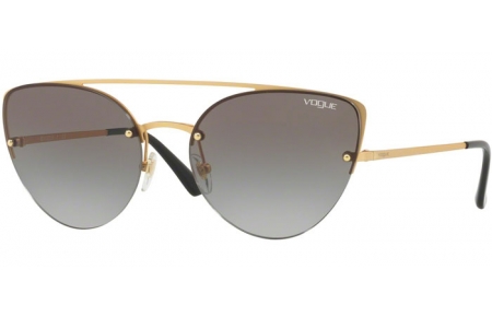 Sunglasses - Vogue - VO4074S - 280/11 MATTE GOLD // GREY GRADIENT