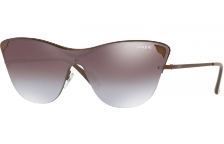 Sunglasses - Vogue - VO4079S - 5074B7 MATTE LIGHT BROWN // VIOLET GRADIENT BROWN MIRROR BLUE