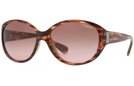 Sunglasses - Vogue - VO2760SB - 150814 STRIPED HAVANA // BROWN GRADIENT PINK