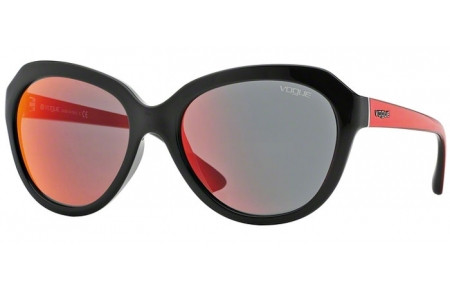 Gafas de Sol - Vogue - VO2845S - W44/6Q  BLACK // RED MULTILAYER