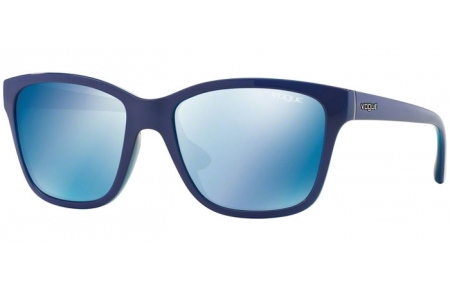 Gafas de Sol - Vogue - VO2896S - 227855 TOP BLUETTE TRANSPARENT AZURE // DARK BLUE MIRROR BLUE