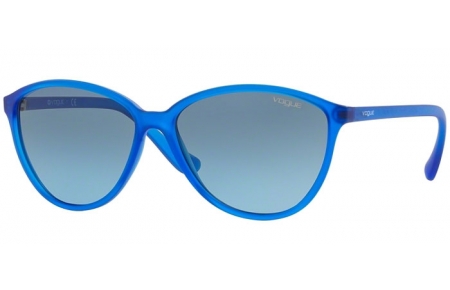 Sunglasses - Vogue eyewear - VO2940S - 22818F TRANSPARENT ELECTRIC BLUE // BLUE GRADIENT