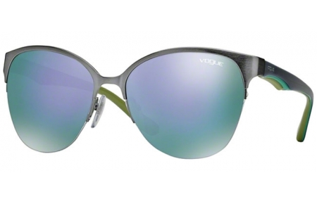 Gafas de Sol - Vogue - VO3919S - 548/4V GUNMETAL // GREY MIRROR VIOLET