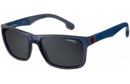 Gafas de Sol - Carrera - CARRERA 8024/LS - RCT (IR) MATTE BLUE // GREY BLUE