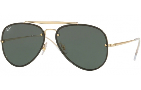 Gafas de Sol - Ray-Ban® - Ray-Ban® RB3584N BLAZE AVIATOR - 905071 GOLD // DARK GREEN