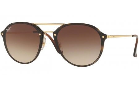 Gafas de Sol - Ray-Ban® - Ray-Ban® RB4292N BLAZE DOUBLEBRIDGE - 710/13 LIGHT HAVANA // BROWN GRADIENT